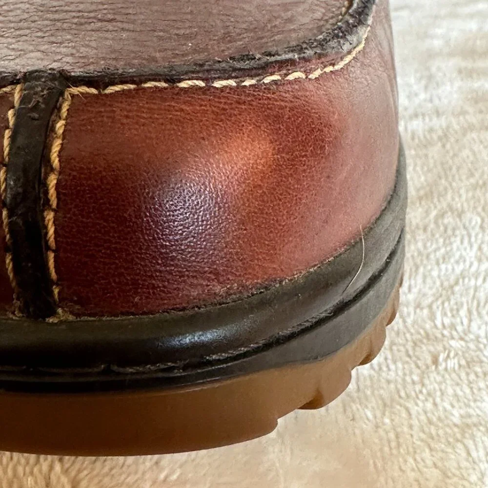 Streetcars ASC Carrera Arch Support Comfort Slip-on Leather Loafer Mens 9.5M
